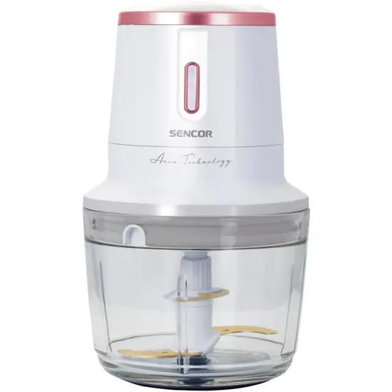 Rechargeable Multi Glass Multi Cutter with Titanium Blades 200W Sencor SCB 9000WH White/Pink