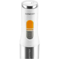 Hand Blender 4 in1 with Stainless Steel Wand 11200W Sencor SHB 6301WH White/Silver