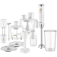 Hand blender Sencor Turbo 1500W SHB 6551WH 7 in 1 Stainless Steel White