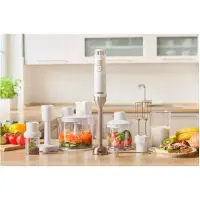 Hand blender Sencor Turbo 1500W SHB 6551WH 7 in 1 Stainless Steel White