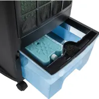 Air Cooler Sencor SFN 9014SL 110W with 3 Functions and Remote Control 5.5Lt 65dBA Black/Silver