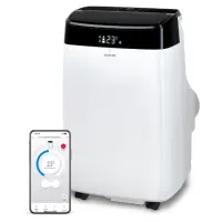 Portable Air Conditioner Sencor SAC MT9040C 9,000 BTU/h Wi-Fi StrongPack 35m² 65dBA White