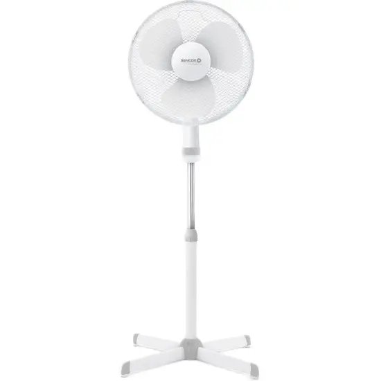 Pedestal Fan Sencor SFN 4047WH-EUE3 50W 3-Speeds Diameter 40cm White