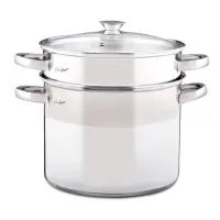 Pasta Pot with Strainer 24 cm 8lt Stainless Steel Lamart PASTA LTSS2417
