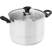 Pot 24X18cm 8lt Stainless Steel Lamart LEGER LTB2418 Silver