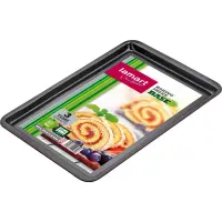Shallow Rectangular Pan with Non-Stick Coating  43x29x1.8cm Lamart LT3076 Red