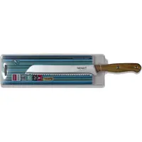 Stainless Steel Bread Knife with Wooden Handle 19cm RENNES Lamart LT2090