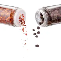 Glass Spice Jars on Rotating Base Lamart LT7044 12pcs