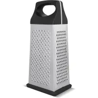 4 Sided Stainless Steel Grater 26cm RAPE Lamart LT7050 Grey/Black