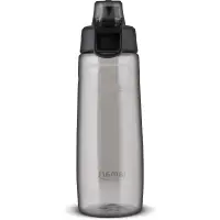 Sport Plastic Water Bottle Lamart LT4062 Lock 700ml Black