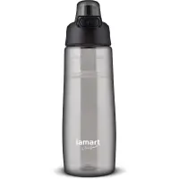 Sport Plastic Water Bottle Lamart LT4062 Lock 700ml Black