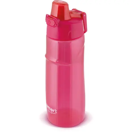 Sport Plastic Water Bottle Lamart LT4063 Lock 700ml Pink