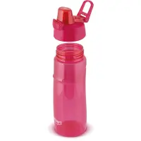 Sport Plastic Water Bottle Lamart LT4063 Lock 700ml Pink