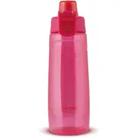 Sport Plastic Water Bottle Lamart LT4063 Lock 700ml Pink