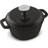 Cast Iron Pot 18cm Lamart IRON LT1207 Black