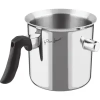 Milk Pot Bain Marie 1.5lt 15cm Stainless Steel Lamart MILK LT1234