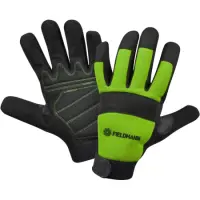 Working Gloves Fieldmann FZO 6011 with Anti Slip Synthetic Leather, Reinforced Palm Padding and Velcro Strap Size 11"/XXL