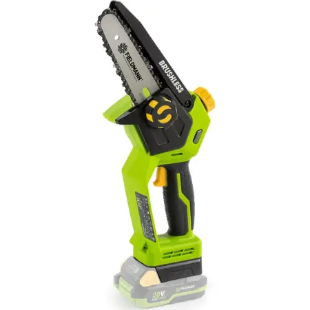 Mini Chainsaw Fieldmann FZP 70105-0 with Oil Reservoir 125mm Blade and 11m/s Chain Speed