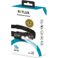 Rechargeable Headlamp Retlux RPL708 1200 Lumens IP65 with Motion Sensor and Power Bank Function 2600mAh