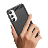 Case  TPU Ancus Carbon Series για Samsung SM-A356 Galaxy A35 5G Black
