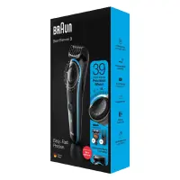 Rechargeable Trimmer Braun BT3240 + Gillette ProGlide with UK Charger and EU Adapter