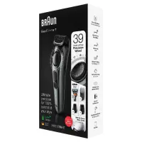 Set Rechargeable Trimmer Braun BT7220 + Gillette ProGlide