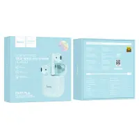 Wireless Hands Free Hoco EW19 Plus V5.3 με Master/Slave Switch Hi-Fi Audio Sierra Blue