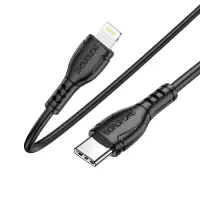 Cable Borofone BX51 Triumph USB-C to Lightning 12W 2.4A Black 1m