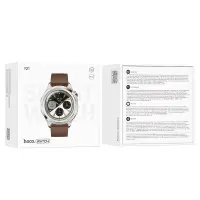 Smartwatch Hoco Y21 IP67 AMOLED Screen 1.43" 230mAh with Call Function Metal Grey