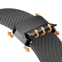 Watchband Hoco WA26 38/40/41mm Stainless Steel + Strong Magnetic for Apple Watch series 1/2/3/4/5/6/7/8/9/SE/SE2 Black