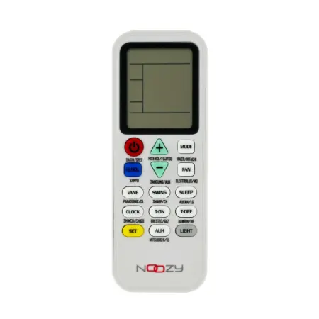 Remote Control Universal Noozy RC5 for Air Condition Ready to Use Without Programming and Backlit Display
