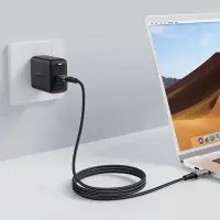 Cable Acefast C1-09 USB-C to USB-C PD240W40Gbps Data Transfer 4K Screem Suppor Braided Black 1.2m