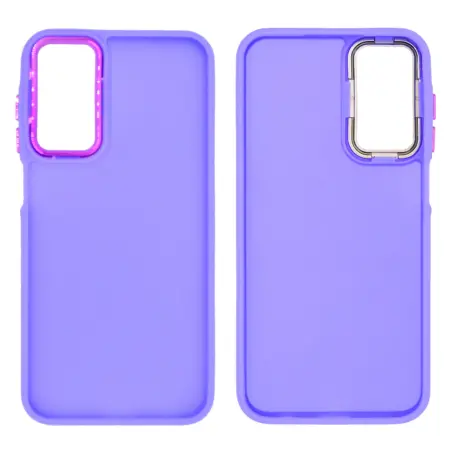 Case TPU Frosted Back Ancus for Samsung SM-A156  Galaxy A15 5G  SM-A155  Galaxy A15 4G Purple