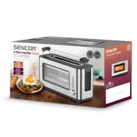 Toaster Sencor STS 4050SS 1200W with Large Slot Silver