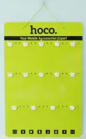 Wall Stand Hoco HN30 with 15 Hooks Yellow