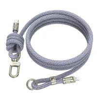 Hoco GH7 Multifunctional Charging Cable/Lanyard USB-C to Lightning PD20W Braided Blue 1.8m