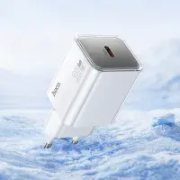 Hoco N47 Glorious Travel Charger with USB-C PD30W QC3.0A GaN White