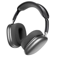 Wireless Stereo Headphone Hoco. ESD15 Cool Shadow V5.3 400mAh 12h Use Time with Micro SD, Microphone  and AUX Ports Deep Space Grey