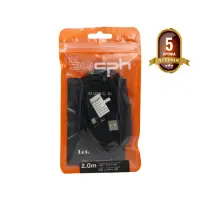 Data Cable Leki Orange Concept  USB to Micro-USB Black 2m