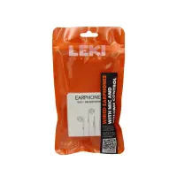 Hands Free Leki Orange Concept 3.5 mm White with Microphone