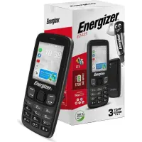 Energizer E242S+ 512MB/4GB Dual Sim 4G 2.4" KaiOS 2000mAh with Camera Black