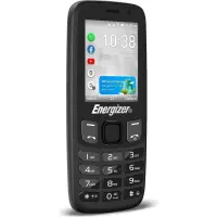 Energizer E242S+ 512MB/4GB Dual Sim 4G 2.4" KaiOS 2000mAh with Camera Black