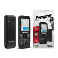 Energizer E242S+ 512MB/4GB Dual Sim 4G 2.4" KaiOS 2000mAh with Camera Black