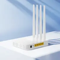 WiFi Router Hoco HI31 Wifi5 1200Mbps 2.4GHz 4 x 5dBi White