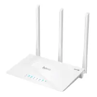WiFi Router Hoco HI30 Wifi4  300Mbps 2.4GHz 3 x 5dBi White