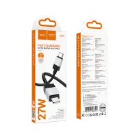 Cable Hoco X110 Honorific USB-C to Lightning 27W Braided Black 1m