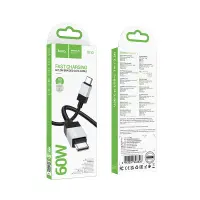 Cable Hoco X110 Honorific USB-C to USB-C 60W Braided Black 1m
