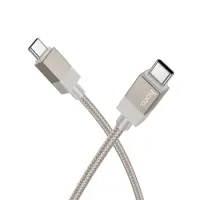 Cable Hoco X110 Honorific USB-C to USB-C 60W Braided Gold 1m