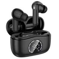 Wireless Hands Free Hoco EQ22 Singer TWS V5.4 400mAh with 7h Talk Time and Master/Slave Switching ANC+ENC Black