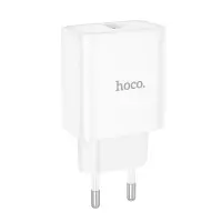 Travel Charger Hoco. DC72 River USB-A 5V 2.1A White